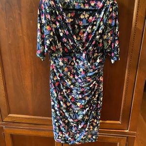 Ralph Lauren Floral Ruched Dress
